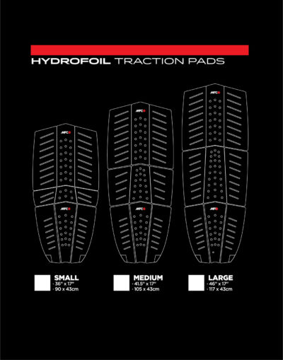 MFC Hydrofoil Traction Pads